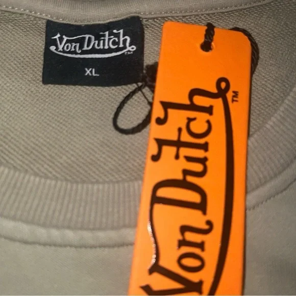 Von Dutch Men’s SAGE FRENCH TERRY CREW NECK
SWEATER/Pullover | NEW/NWT!!🤎🤎 - Picture 5 of 9